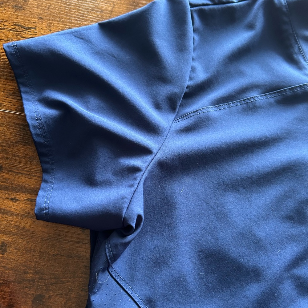 Barco One Women's Short Sleeve Top - Blue - Picture 3 of 10